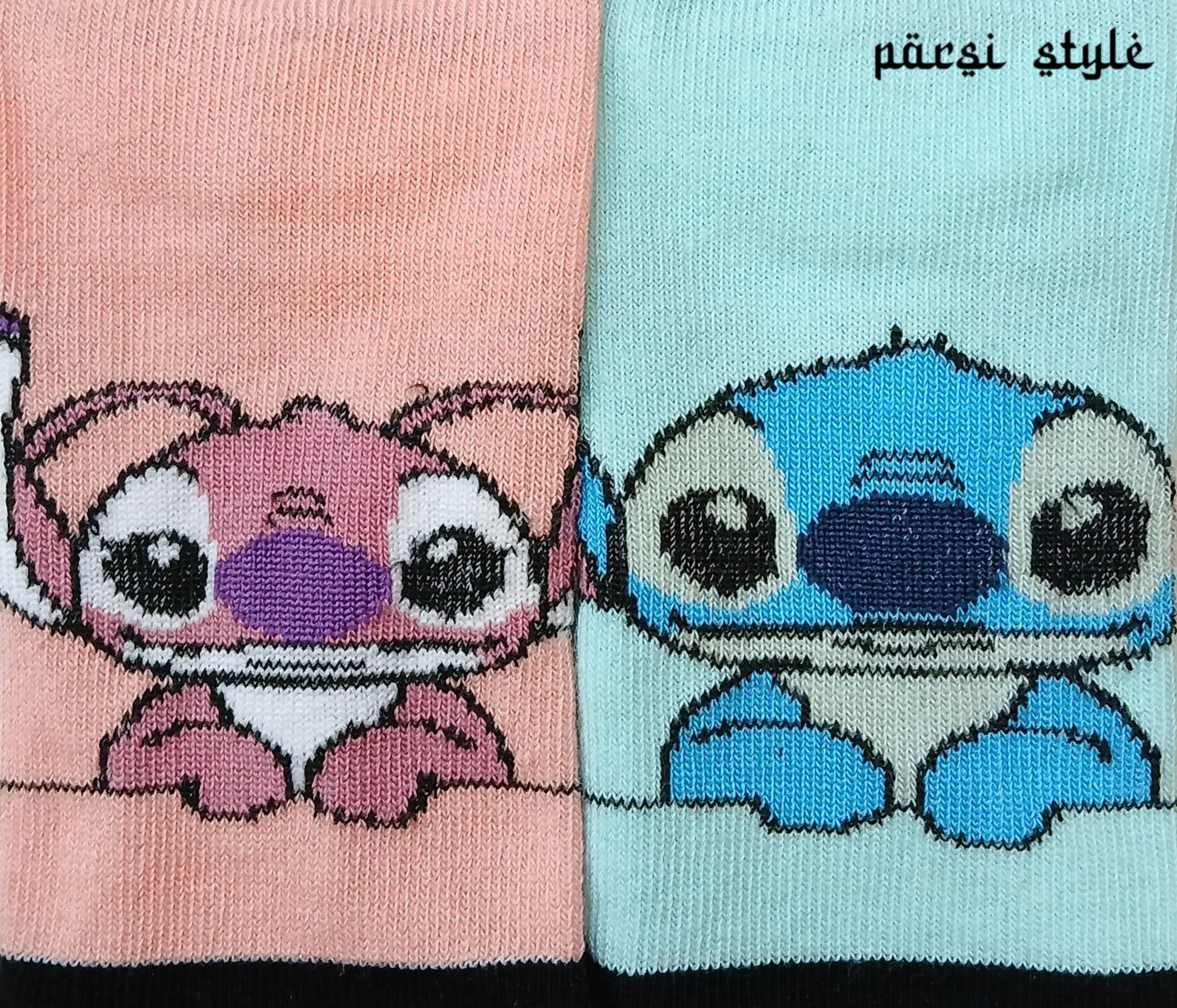 جوراب بچگانه مچی طرح استیج تا به تا Stich