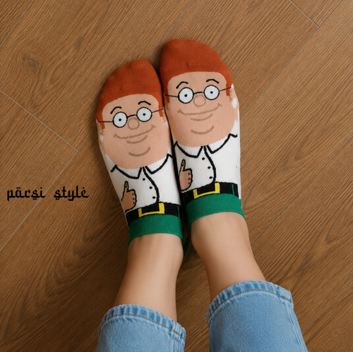 جوراب بزرگسال مچی طرح فمیلی گای Family Guy
