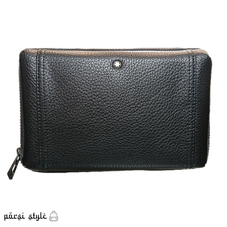 کیف مردانه دستی پاسپورتی مونت بلانک (MONTBLANC)