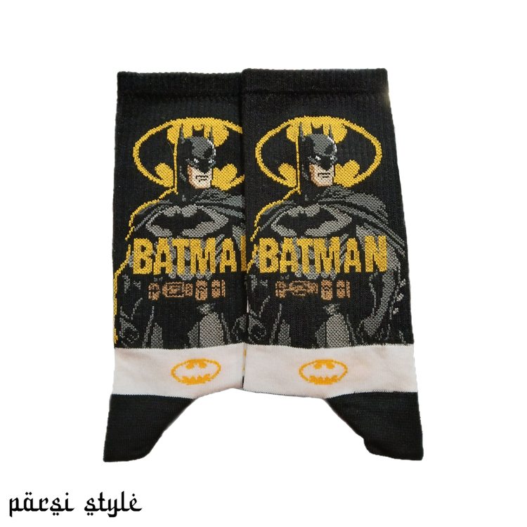 جوراب بزرگسال ساقدار کش انگلیسی طرحدار Batman