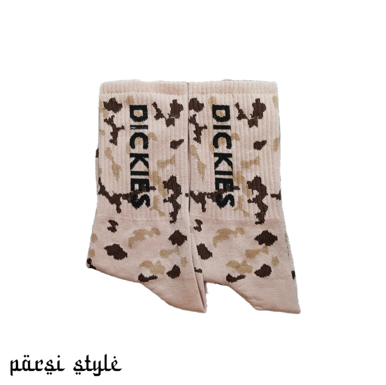 جوراب بزرگسال ساقدار ورزشی طرحدار DICKIES
