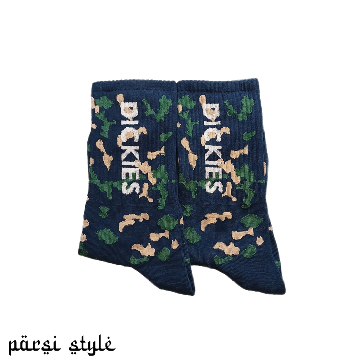 جوراب بزرگسال ساقدار ورزشی طرحدار DICKIES